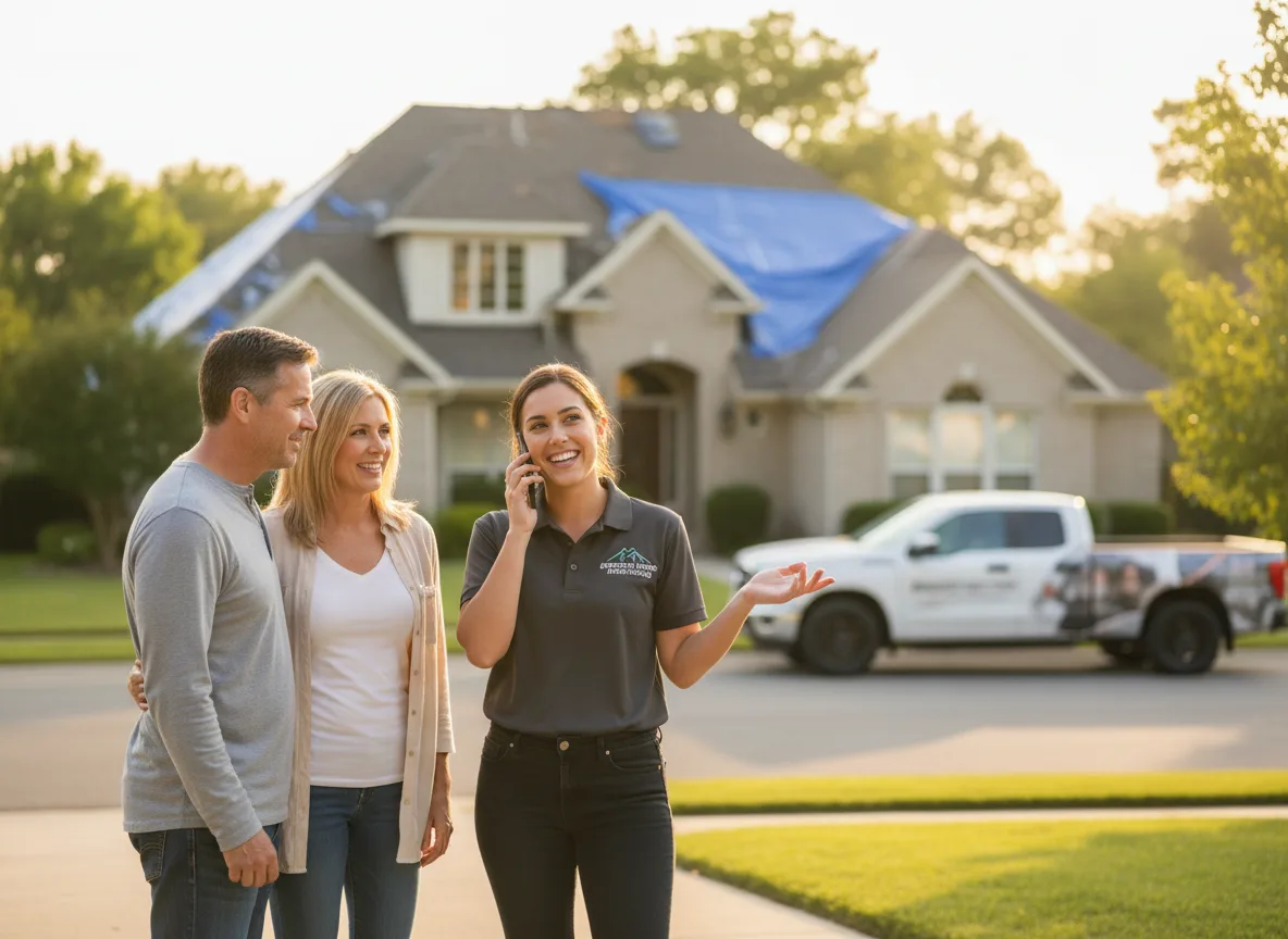 Storm Damage Roof Repair in Oakville, WA